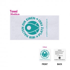 Promotional Compressed Towels 30cm*60cm | Custom Brandi...
