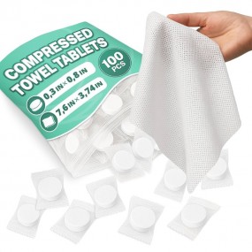 Compressed Face Towels | Soft Cotton Disposable Towels