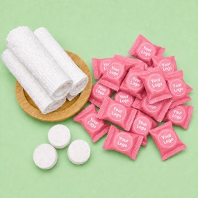 Personalized Logo Compressed Towels | Portable Travel &...